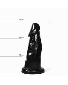 All Black Dildo 39 cm