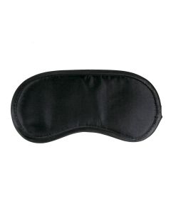 Schwarze Augenmaske aus Satin
