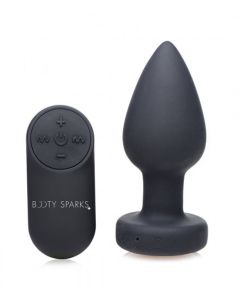 Vibrierender Butt Plug mit LED-Beleuchtung - Mittel