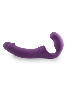 Trägerloser Strap-on-Vibrator - Lila