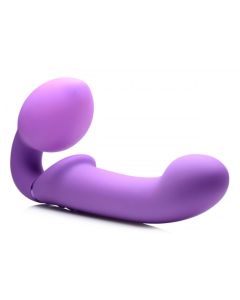 G-Pulse Vibrierender halterloser Strap-on - Lila
