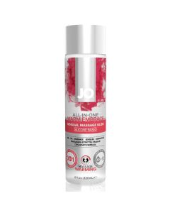 System JO - Sinnliches Massage-Gleitmittel, alles-in-einem, warm - 120 ml
