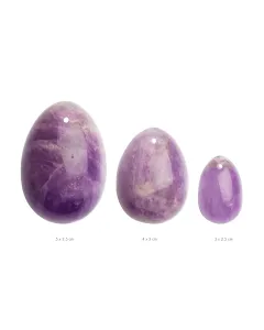 La Gemmes - 3-delige Yoni Egg Set - Amethist