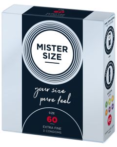 MISTER.SIZE 60 mm Kondome 3 Stück