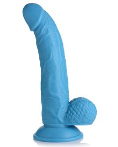 Poppin Dildo 19 cm - Blau