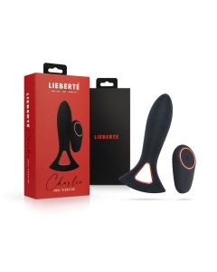 Lieberté - Charlie ferngesteuerter Anal-Vibrator