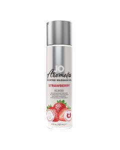 System JO - Aromatix Duftende Massageöl Erdbeere -120 ml