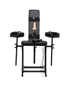 Obedience Chair with Sex Machine