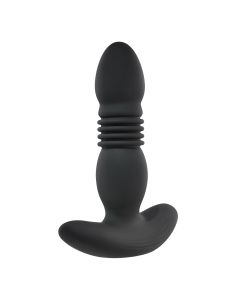 Playboy  - Vertraue dem Stoß-Buttplug - Schwarz