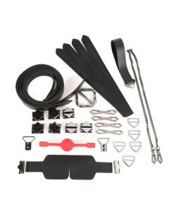 LOCKINK - Bondage & Fessel-Set - schwarz