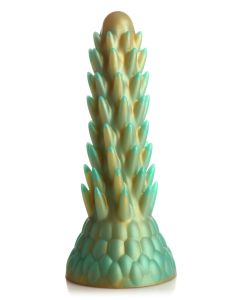 Stegosaurus Stacheliges Reptil Dildo - Grün
