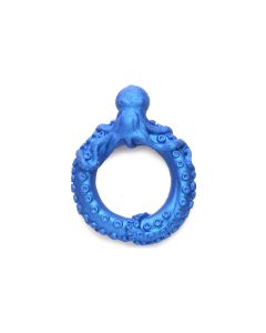 XR Brands - Poseidons Octo-Ring Silikon-Penisring - Blau