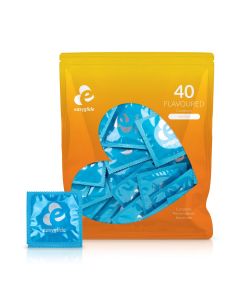 EasyGlide - Kondome mit Geschmack - 40 Stück
