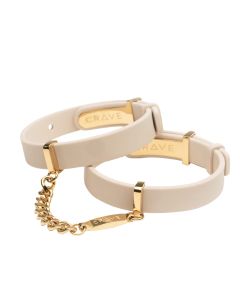 Crave - ID Handschellen - Beige