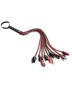 Sportsheets – Saffron Geflochtener Flogger – Veganes Kunstleder