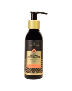 Sensuva - Natural Water-Based Personal Lubricant Peach 125 ml