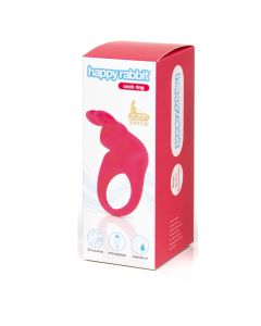 Happy Rabbit – Rabbit Penisring – Wiederaufladbar Vibrierend – Rosa