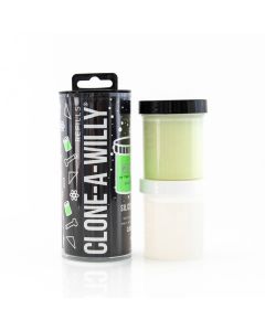 Clone-A-Willy - Navulling Siliconenrubber - Glow in the Dark Groen