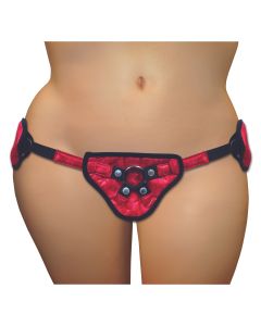 Sportsheets - Red Lace & Satin Corsette Plus Size