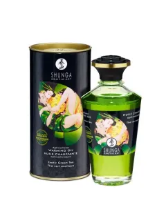Shunga - Aphrodisiac Warming Oil Green Tea 100 ml