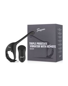 Teazers Dreifacher Prostata-Vibrator mit Fernbedienung