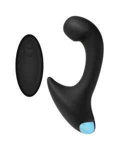 Doc Johnson - OptiMALE Vibrating P-Curve - Schwarz