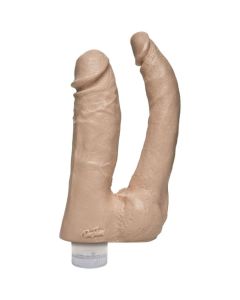 Doc Johnson - The Naturals Vibrations-Doppel-Penetrator - Beige