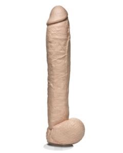 Doc Johnson - Dildo mit Abnehmbarer Vac-U-Lock Saugnapf - Beige
