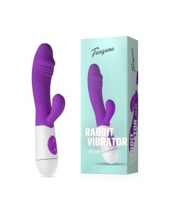 Realistischer Rabbit Vibrator - lila