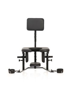 XR Brands - Pleasure Throne Oralsex-Stuhl - Schwarz