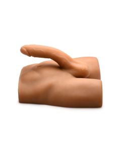 JOCK - Ass Masturbator mit Biegsamem Dildo - Mittlerer Hautto