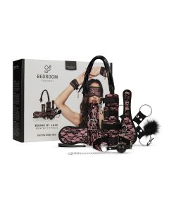 Bedroom Fantasies - Bound by Lace - 8-teiliges SM-Set - Pink