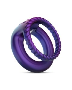 Hueman - Jupiter Vibrierender Cockring - Lila