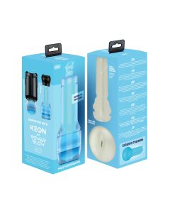 Kiiroo - FeelGlow Stroker - Schwarz Leuchtet im Dunkeln