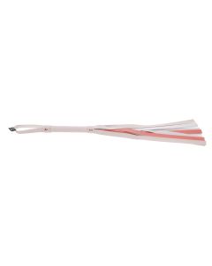 Sportsheets – S&M Peaches ‘n CreaMe Gestreifter Flogger – Cream & Orange