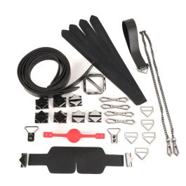 LOCKINK - Bondage & Fessel-Set - schwarz
