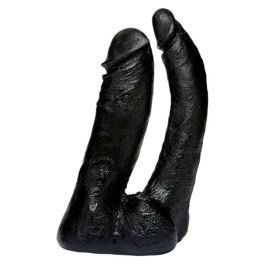 Doc Johnson - VacULock CodeBlack Doppel-Penetrator - Schwarz
