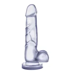 B Yours Sweet 'N Hard Dildo mit Hoden - Klar