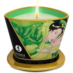 Shunga - Massagekerze Zenitude/Exotischer Grüner Tee