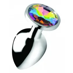 Rainbow Gem Butt Plug - Groß