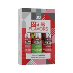 System JO - Flavoured-Gleitmittel-Set - 3 x 30 ml