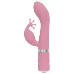 Pillow Talk - Kinky Rabbit & G-Punkt-Vibrator - Rosa