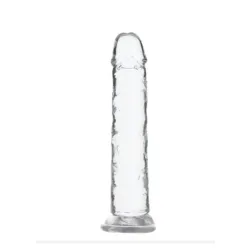Crystal Addiction - Transparenter Dildo - 18 cm
