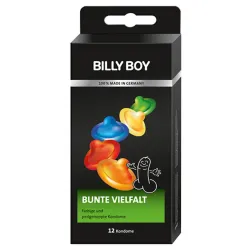 Billy Boy Bunte Vielfalt Kondome - 12 st.