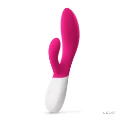 LELO - Ina Wave 2 Rabbit-Vibrator - Kirschrot
