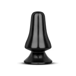 All Black Analplug 12 cm - Schwarz