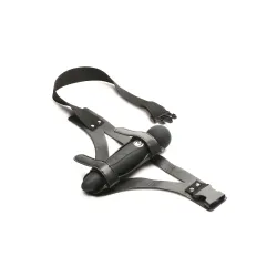 XR Brands - Thunder Strap Wand Oberschenkel-Harness - Schwarz