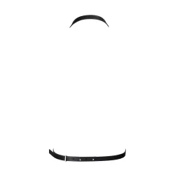 Bijoux Indiscrets – MAZE 8 Harness – Schwarz