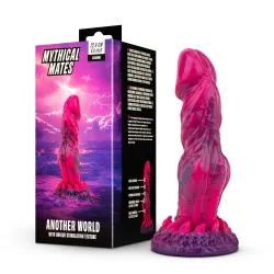 Mythical Mates - Another World Dildo Pink & Lila - 22.4 cm