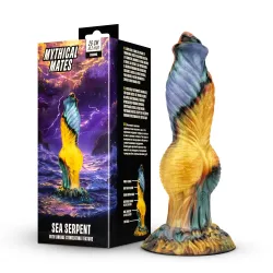 Mythical Mates - Sea Serpent Dildo mit Stoßfunktion - 26 cm